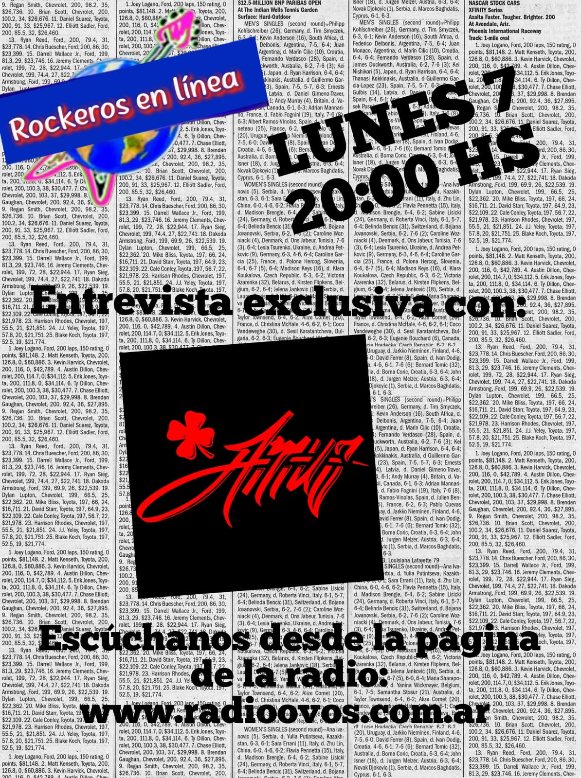 AMUS EN EL PROGRAMA DE LUNES 7 DE ABRIL