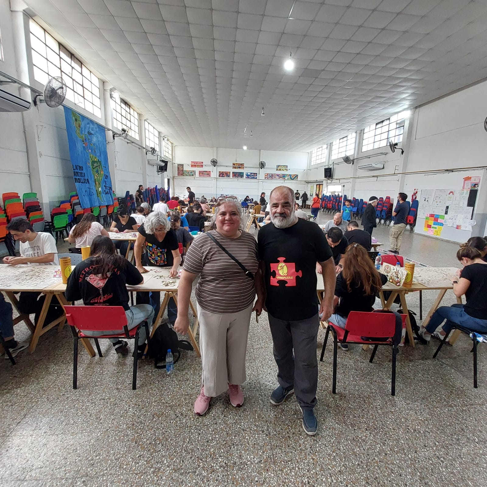 Torneo de armado de Rompecabezas Puzzle en City Bell del 12 de abril en el Colegio Fray Mamerto Esquiu