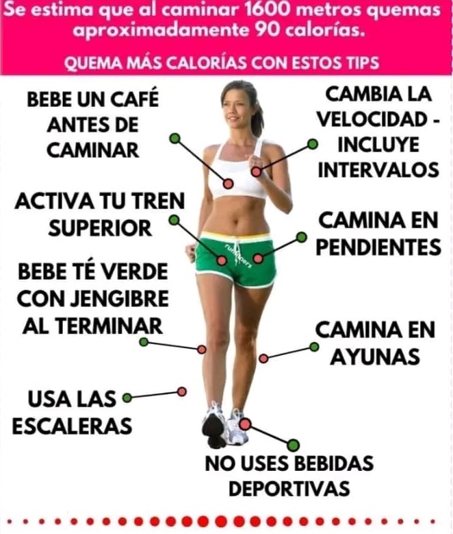 Caminar y algunos tips