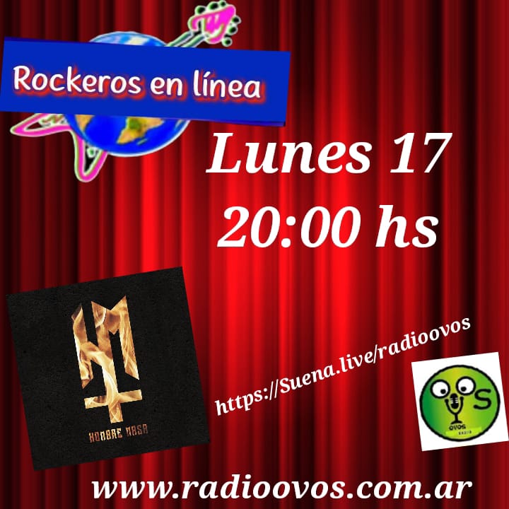 Lunes 17 a partir de las 20 hrs HOMBRE MASA
