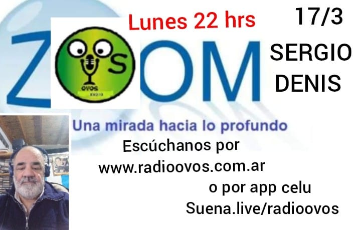 lunes 17 a partir de las 22 hrs SERGIO DENIS