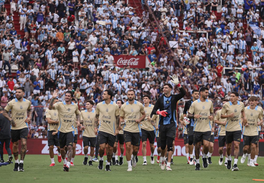 La Selección Argentina deslumbró con un amistoso solidario ante la Sub-20