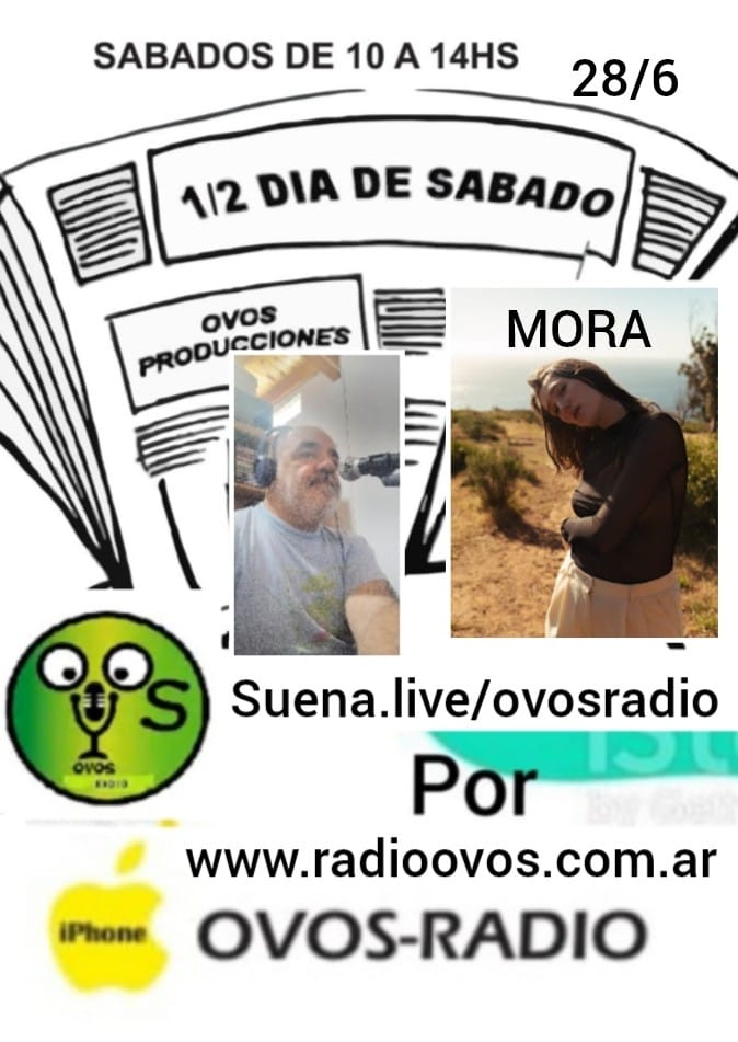 SABADO 28 de JUNIO A PARTIR DE LAS 10 HRS MORA