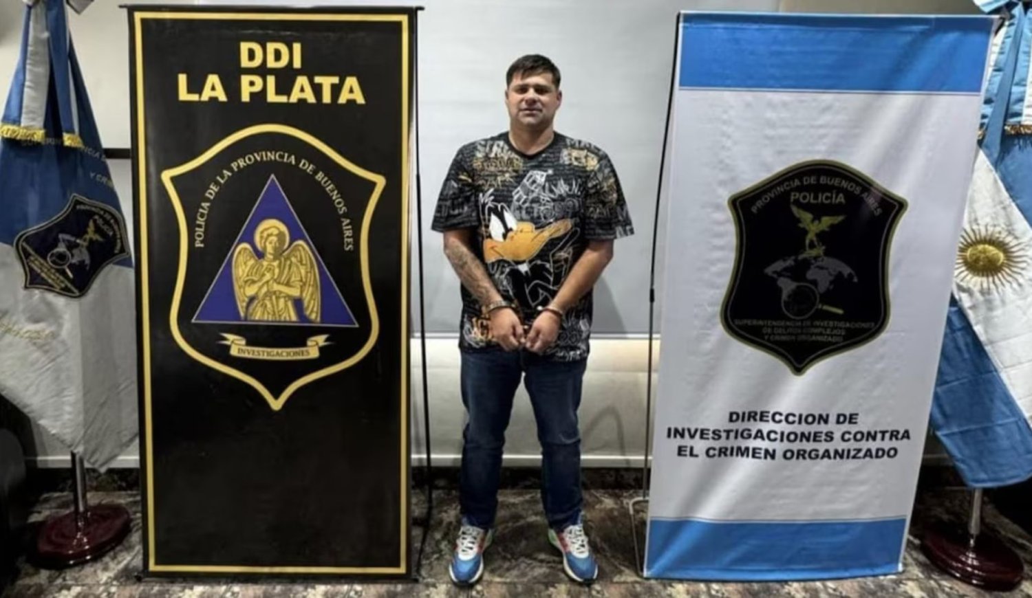 Tras los incidentes, detuvieron a Iván Tobar