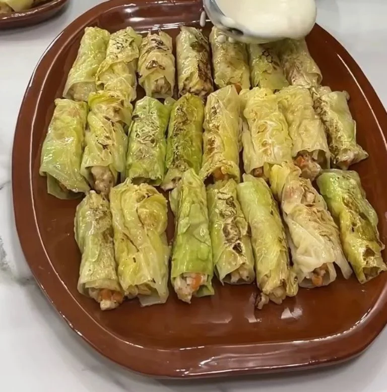 Canelones de repollo, riquísimos y más saludables