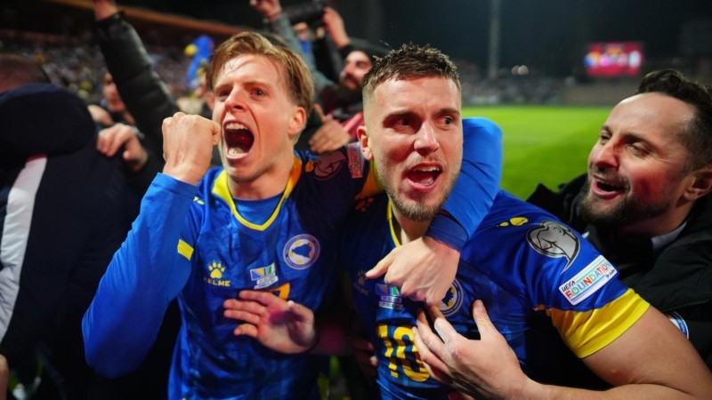 Italia eliminado en los penales por Bosnia y afuera del Mundial por tercera vez consecutiva