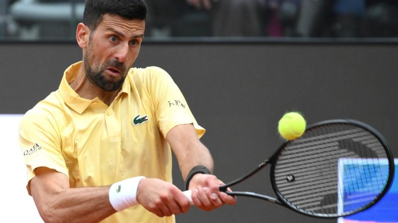 Masters 1000 de Roma: un joven croata eliminó a Novak Djokovic en su regreso a las canchas