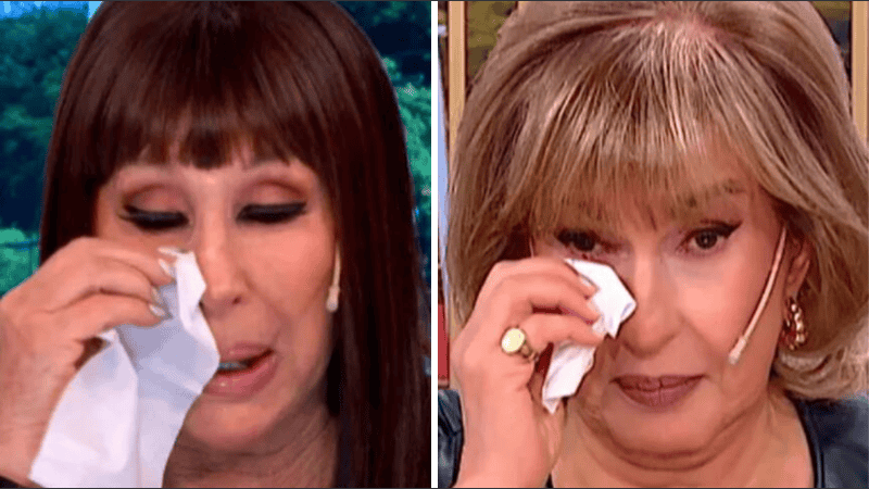 Lágrimas, risas y un dúplex en vivo: el conmovedor reencuentro televisivo entre Moria Casán y Georgina Barbarossa