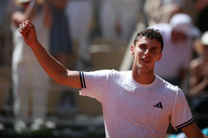 Roland Garros: histórico triunfo de Juan Cerúndolo ante el número 1