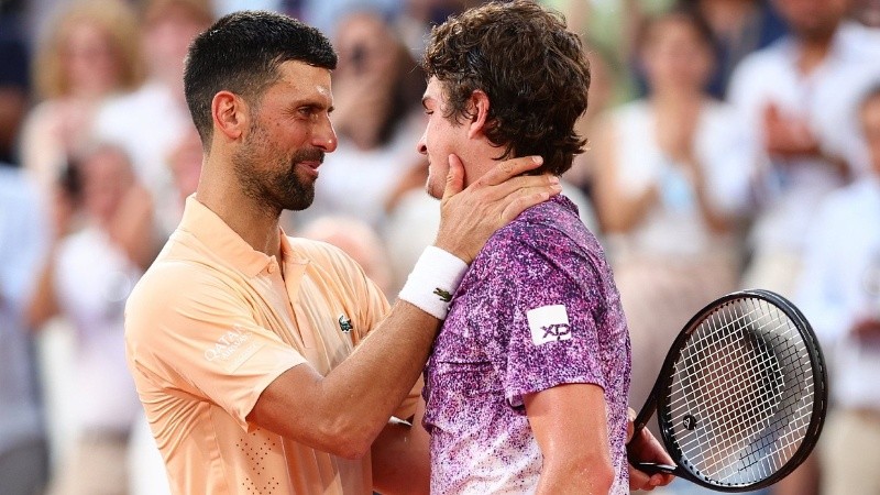 Roland Garros: el brasileño Fonseca dio el golpe y eliminó a Djokovic en un partido memorable