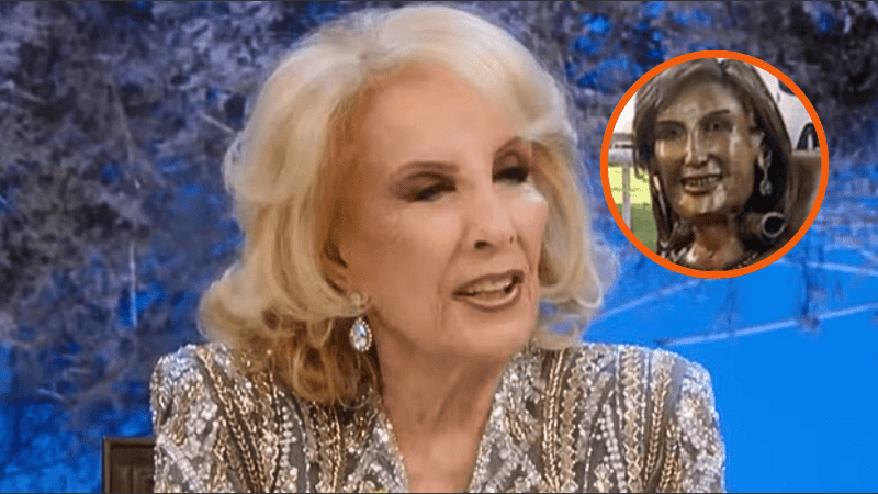 "Yo soy hermosa y eso es horrible": Mirtha Legrand volvió a criticar la estatua que le hicieron en Villa Cañás