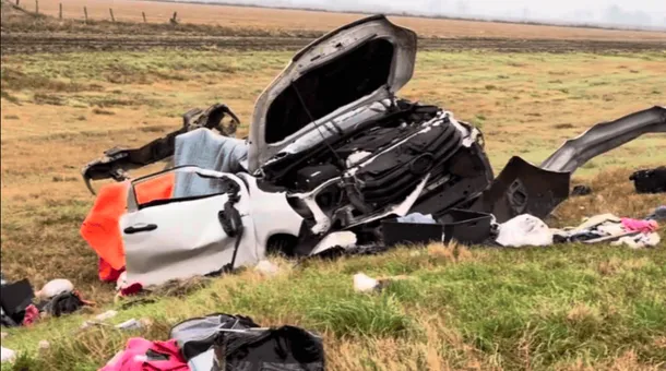 Tres personas murieron en un accidente sobre la autopista Córdoba Rosario: hay solo un sobreviviente