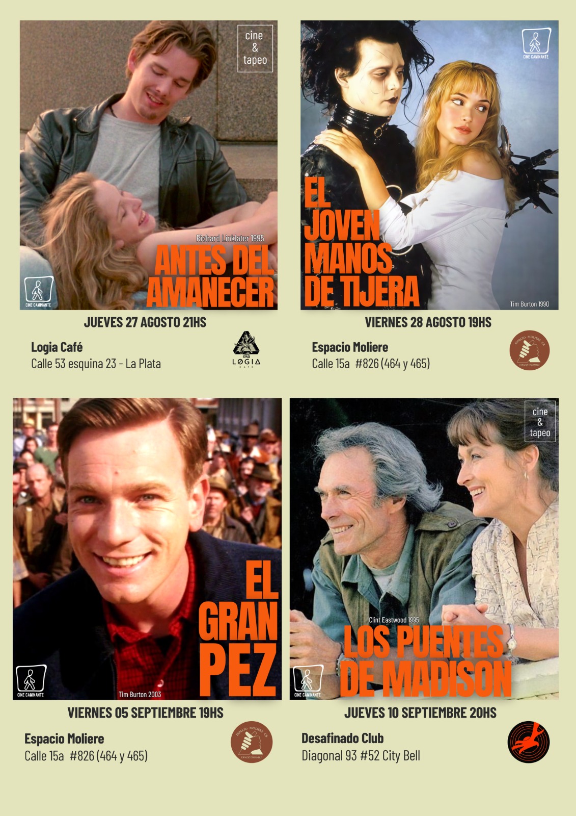 CICLO DE CINE CAMINANTE