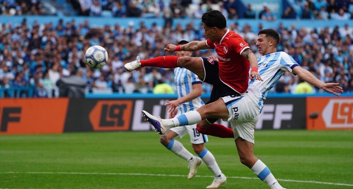 Racing e Independiente empataron en el clásico de Avellaneda
