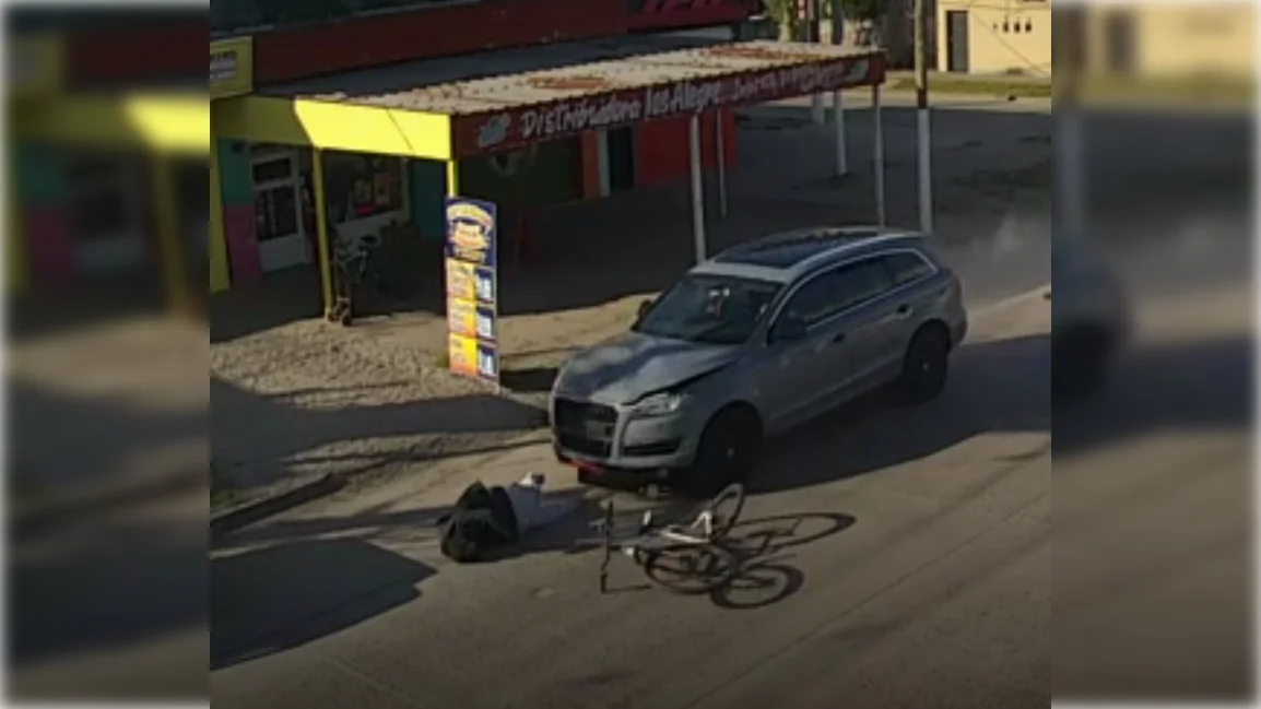 Jubilado corría picadas y atropelló a un ciclista