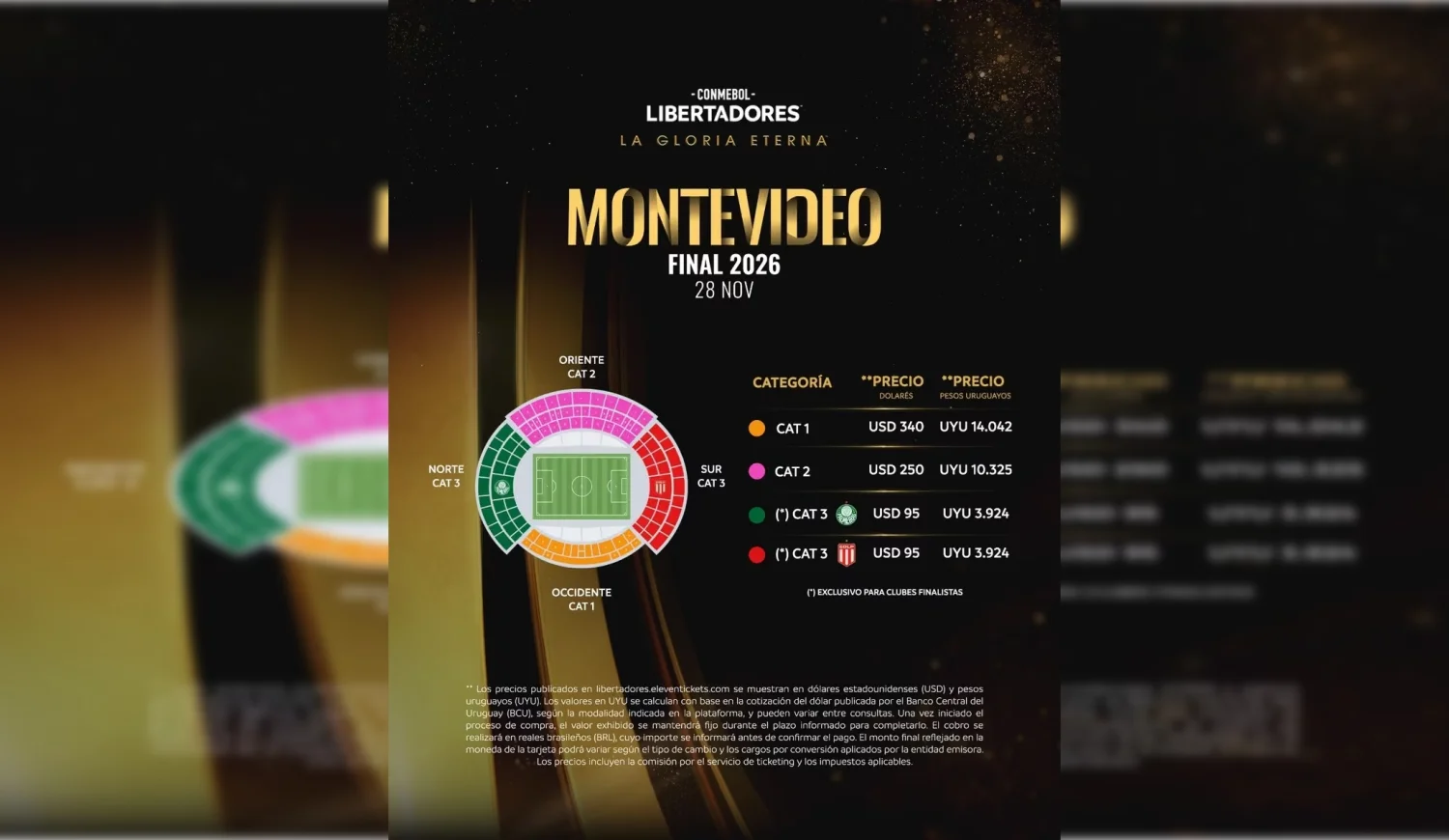 Se hizo oficial la venta de entradas para el duelo en Montevideo