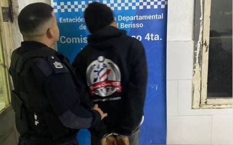 Golpeó a su pareja en Berisso y terminó preso