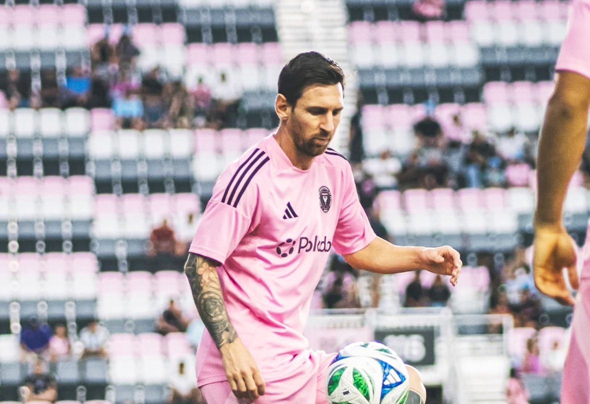 Ocho goles y una derrota para el equipo de Messi