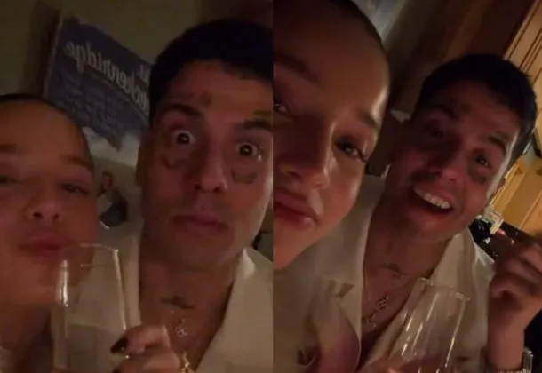 El anuncio de Duki junto a Emilia Mernes que sorprendi&oacute; a todos en A&ntilde;o Nuevo: "&iexcl;Se viene el pibe!"