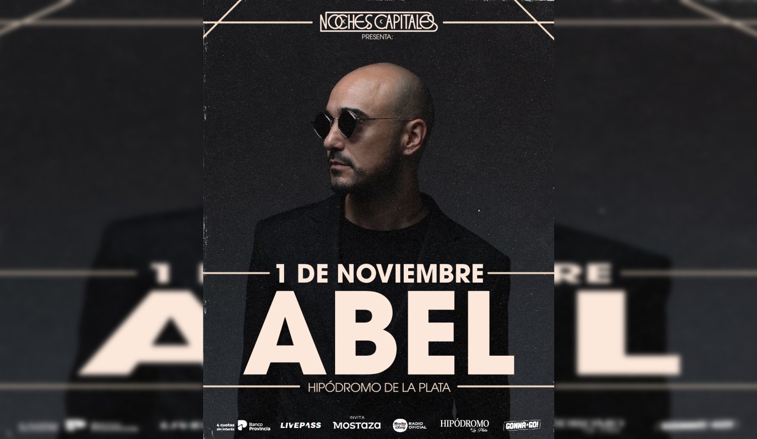 Abel Pintos llega al Hipódromo de La Plata con un concierto único bajo las estrellas