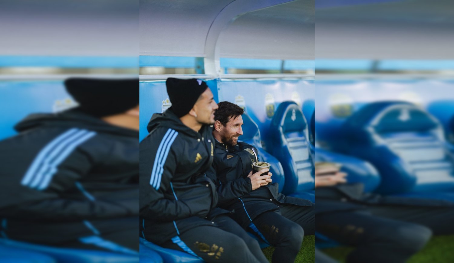 Messi llegó al país para dar la última función en River