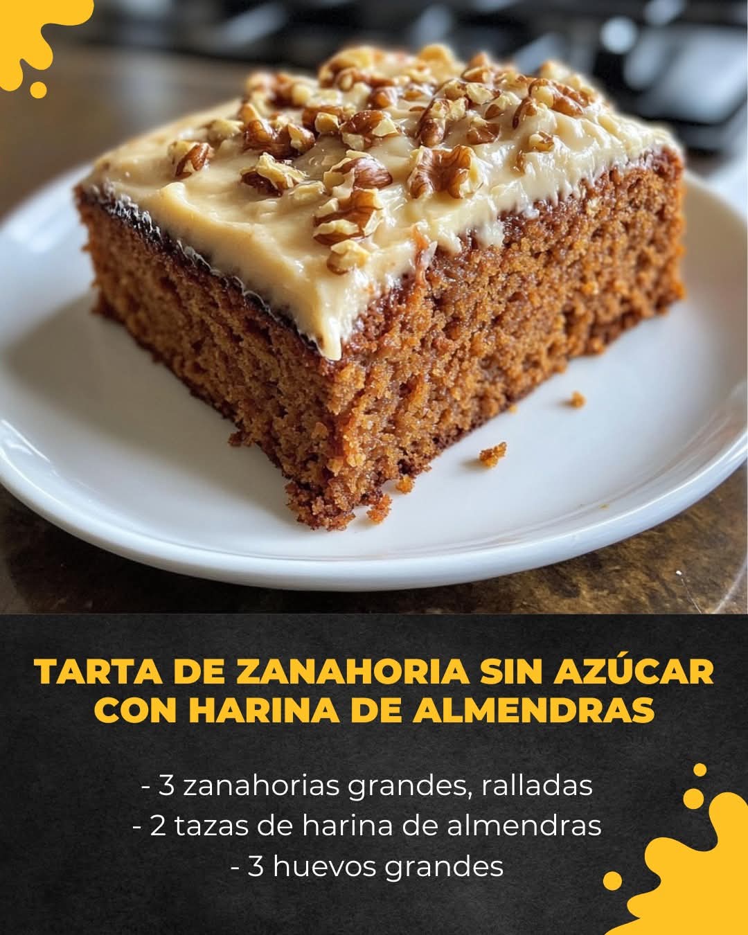 Torta de zanahoria