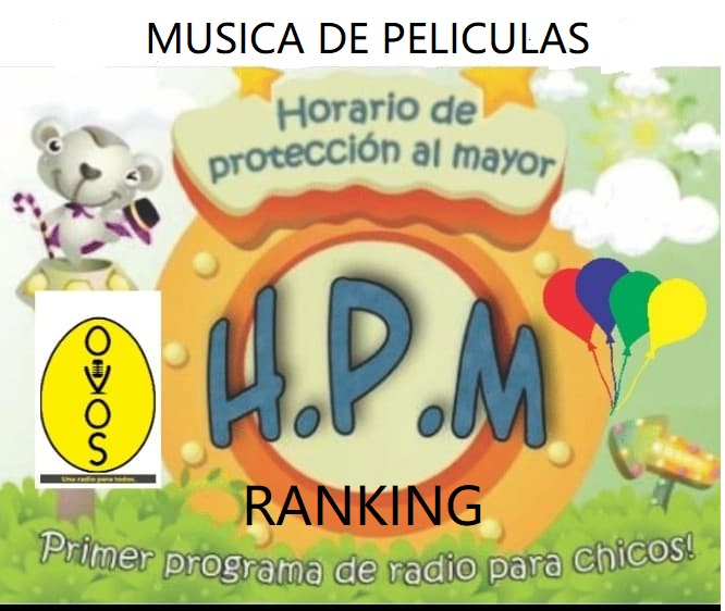 RANKING DE MUSICA DE PELICULAS AL DIA 3 DE SEPTIEMBRE