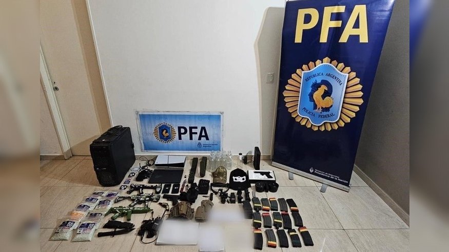 Detienen en el barrio porteño de Caballito a un adolescente que planeaba un tiroteo escolar