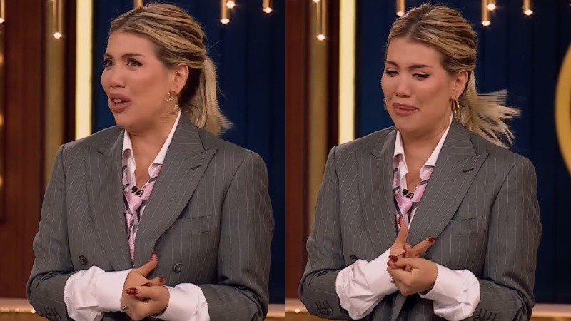 El llanto desconsolado de Wanda Nara por la torta de su abuela