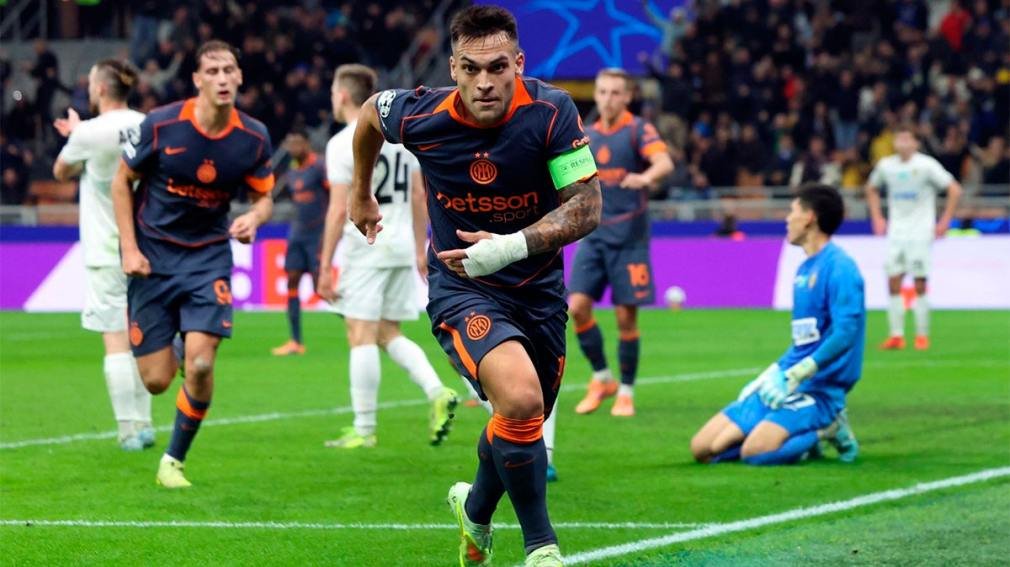 Champions League: Lautaro volvió a aparecer y fue clave en la victoria del Inter