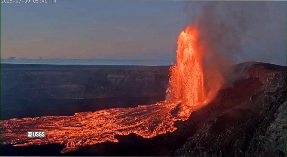 La feroz erupción del volcán Kilauea encendió las alarmas por fragmentos de vidrio