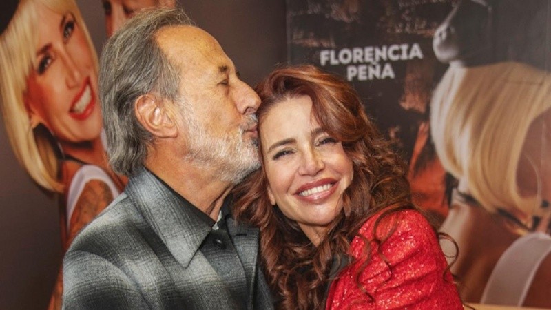 Guillermo Francella fue a ver a Flor Peña al teatro y la actriz le dedicó unas sentidas palabras: “Soy quien soy gracias a él”