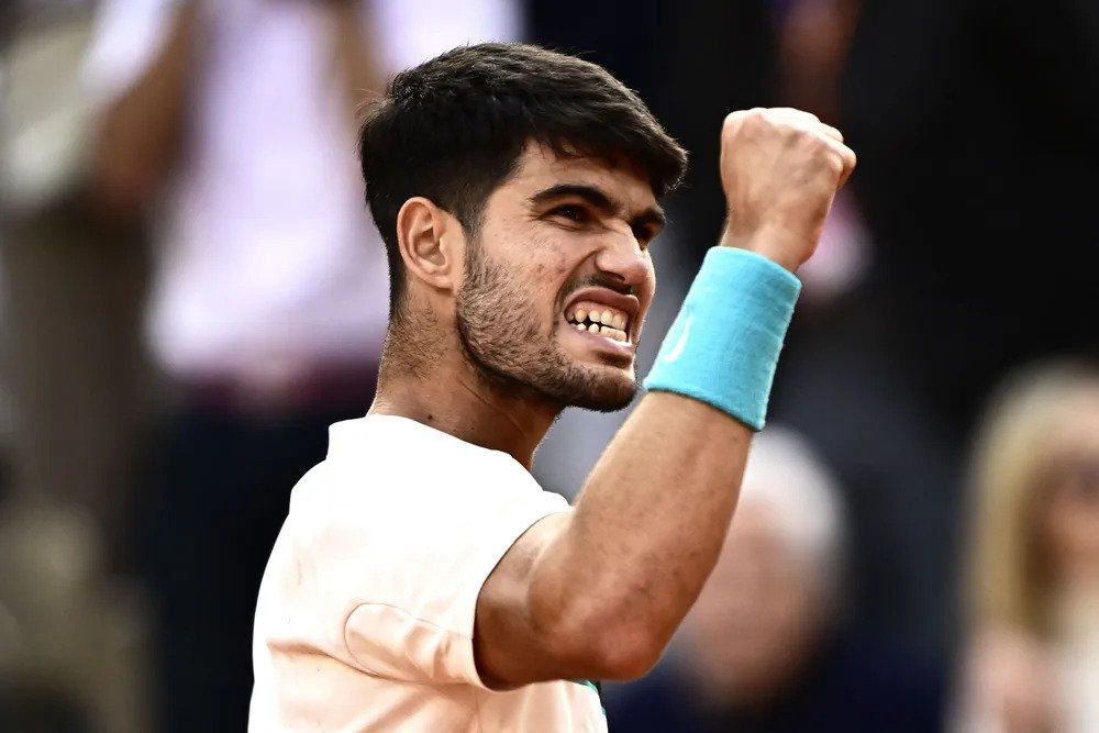 Tenis: Alcaraz venció a Musetti y será el número 1 del ranking