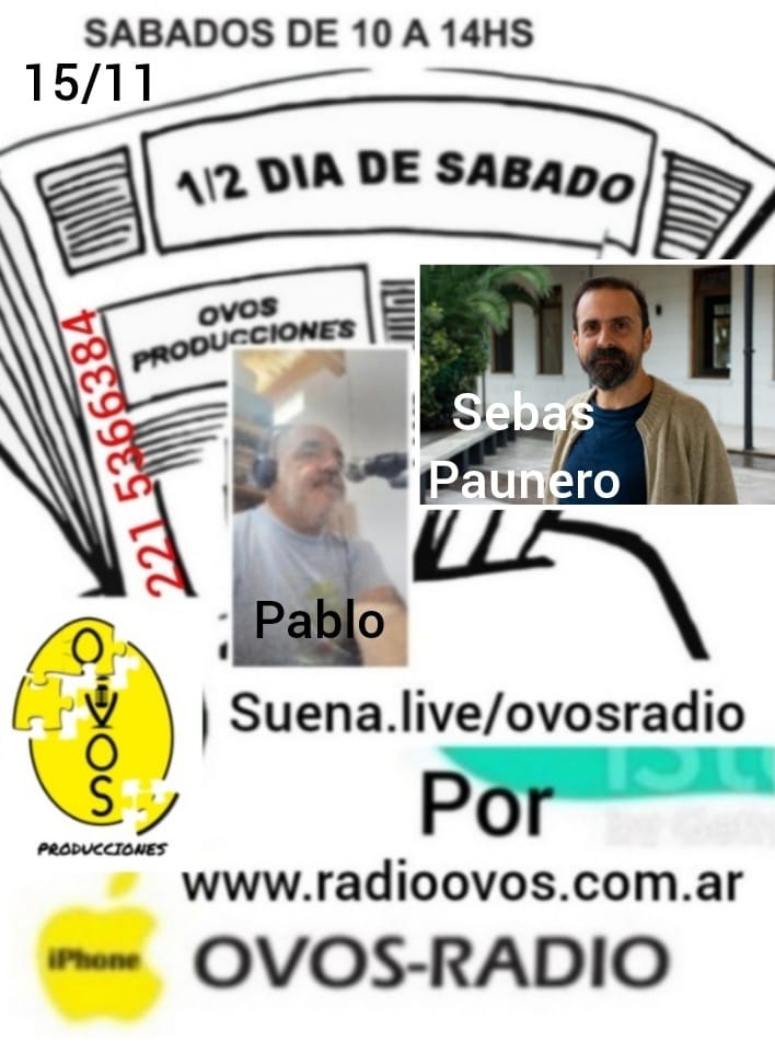 Sabado 15 de noviembre Imperdible !!!!!! SEBAS PAUNERO