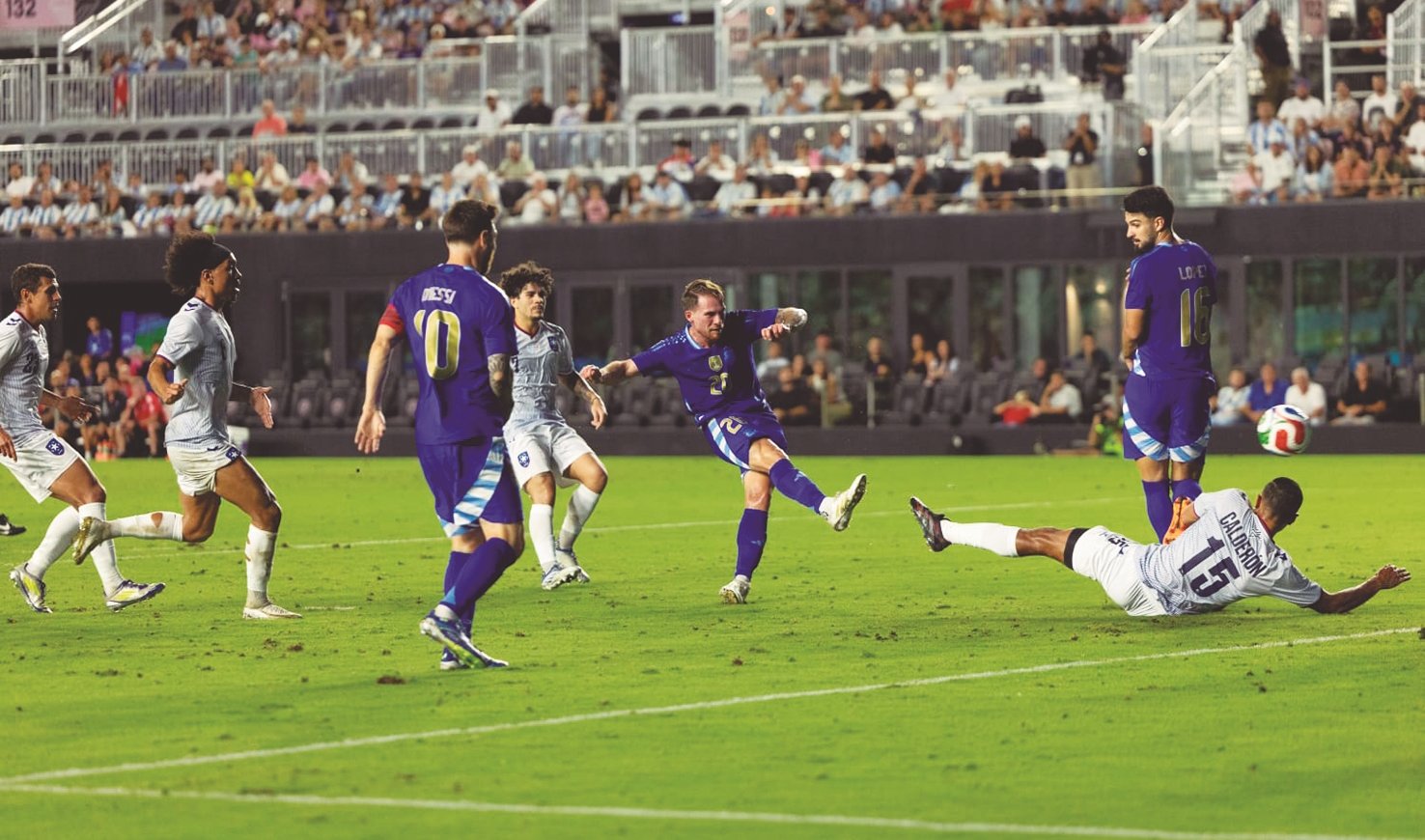 Argentina sacó a bailar a Puerto Rico