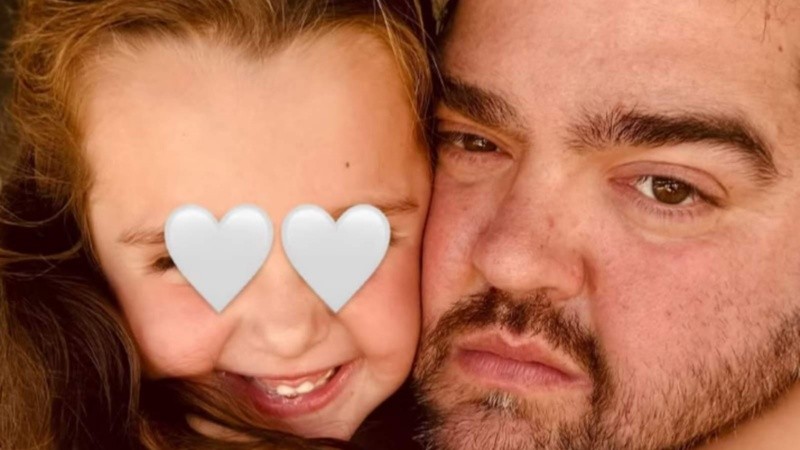 Darío Barassi le escribió una emotiva carta a su hija Emilia por su cumpleaños: “Me das la mano y me curás el alma”