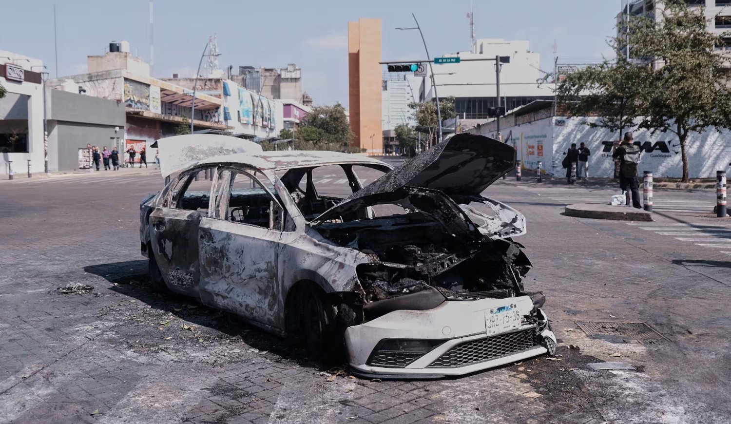 Tensi&oacute;n en M&eacute;xico tras la ca&iacute;da del lider del C&aacute;rtel de Jalisco