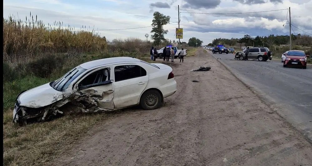 Un niño y su padre heridos en un accidente en La Plata