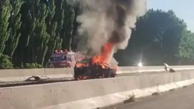 Río Negro: choque fatal en la Ruta Nacional 22 terminó con cuatro muertos