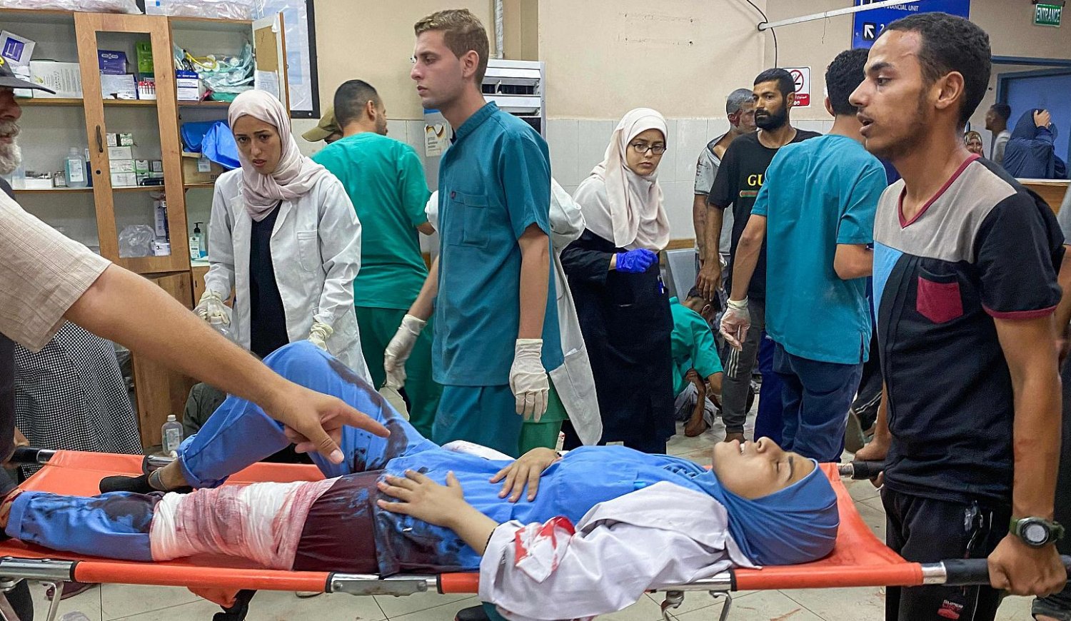 Israel bombardeó un hospital en Franja de Gaza