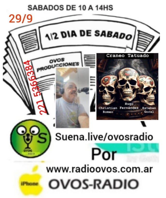 Sabado 27 de septiembre  a partir de las 10 hrs