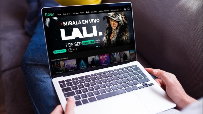 Flow transmite en vivo y en exclusiva el show de Lali