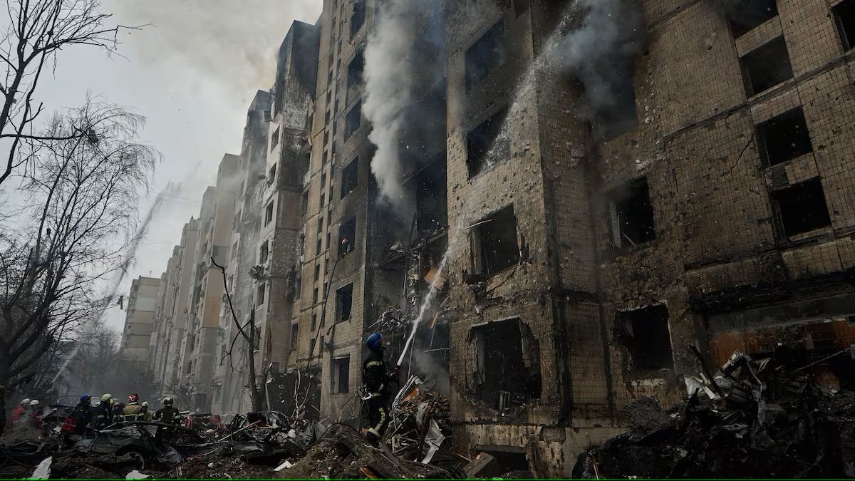 Nuevo ataque ruso hacia Kiev