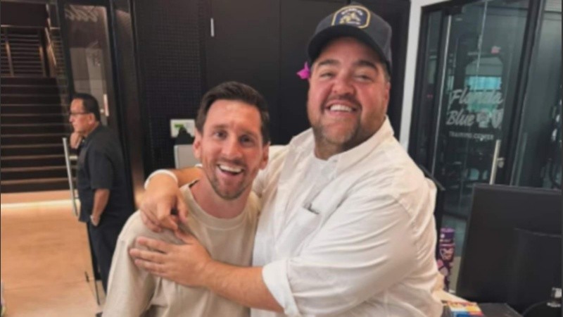 Darío Barassi contó cómo fue el encuentro con Messi: "Creo que me hice un poco de pis"