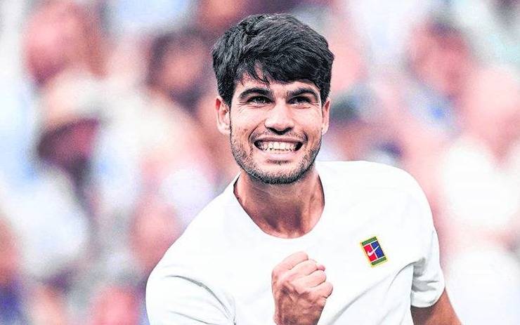 Alcaraz, con autoridad, se instaló en Octavos